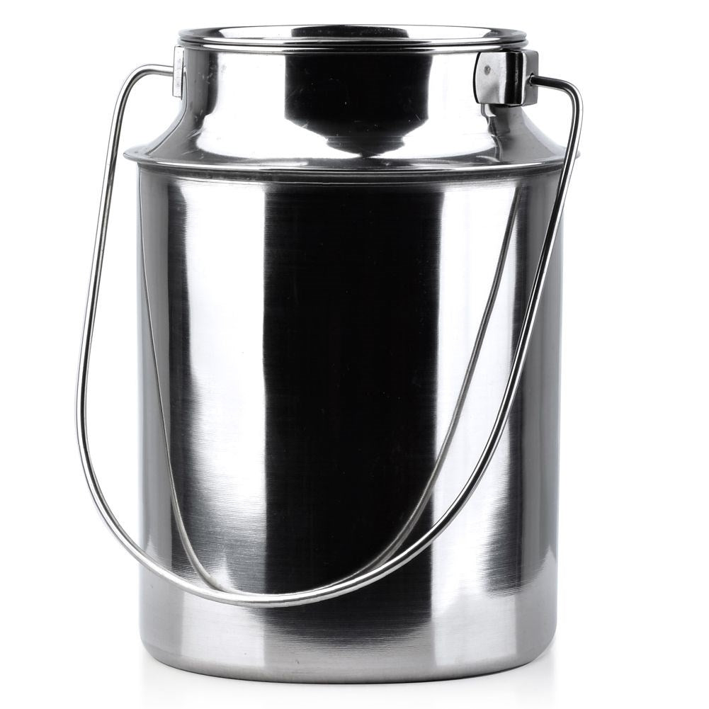 Stainless Steel Milk Jug for Storage and Transport