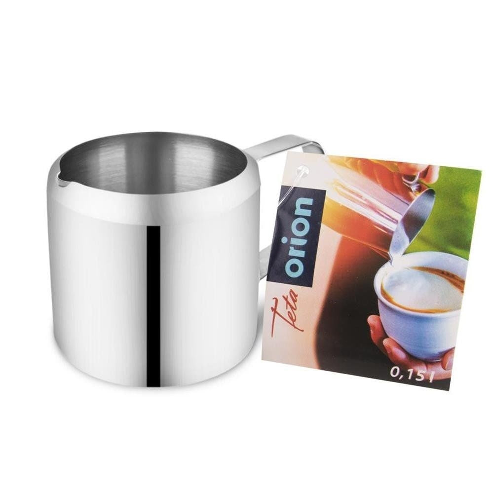 Stainless Steel Milk Jug with Practical Spout