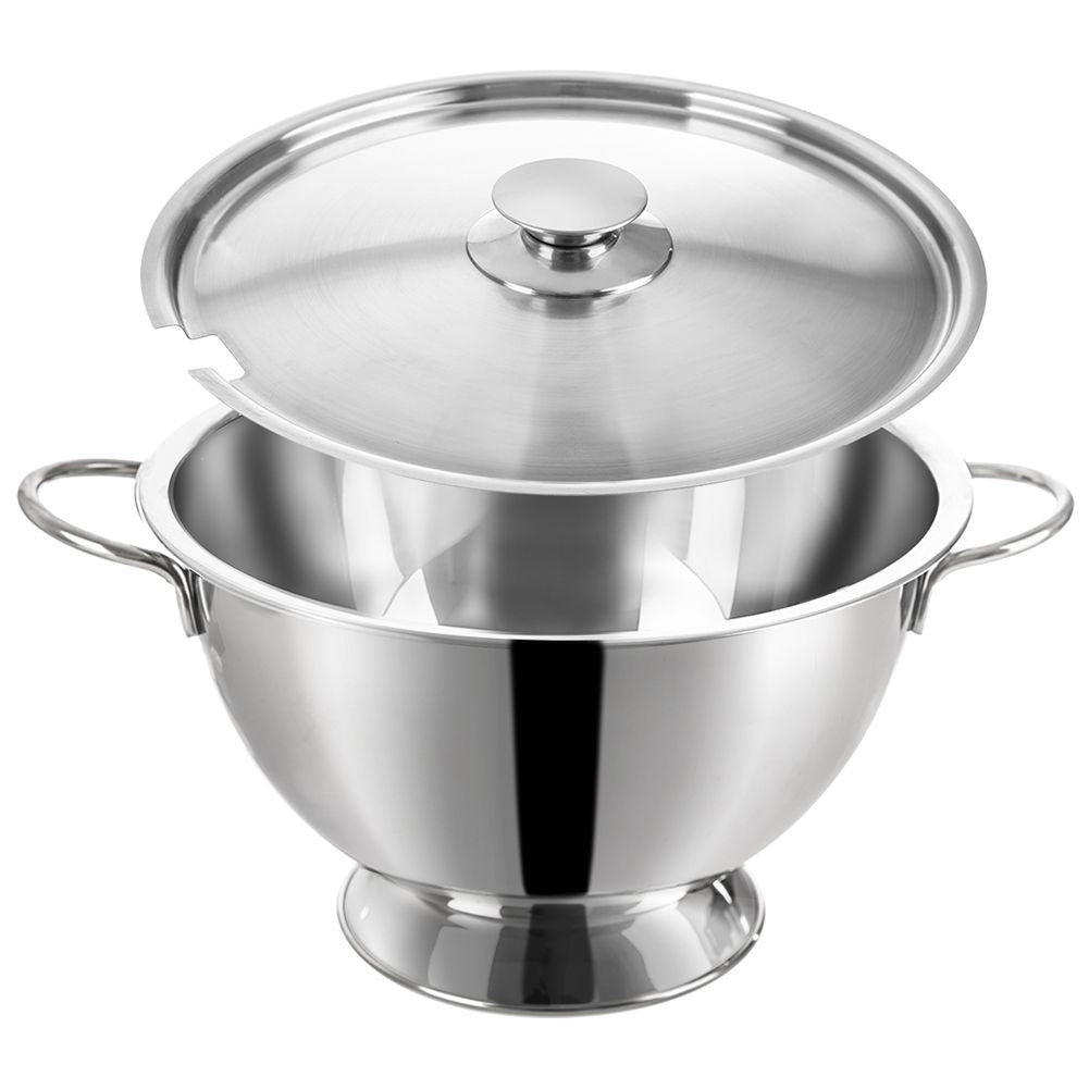 Stainless Steel Soup Bowl with Lid - Elegant and Practical for Serving