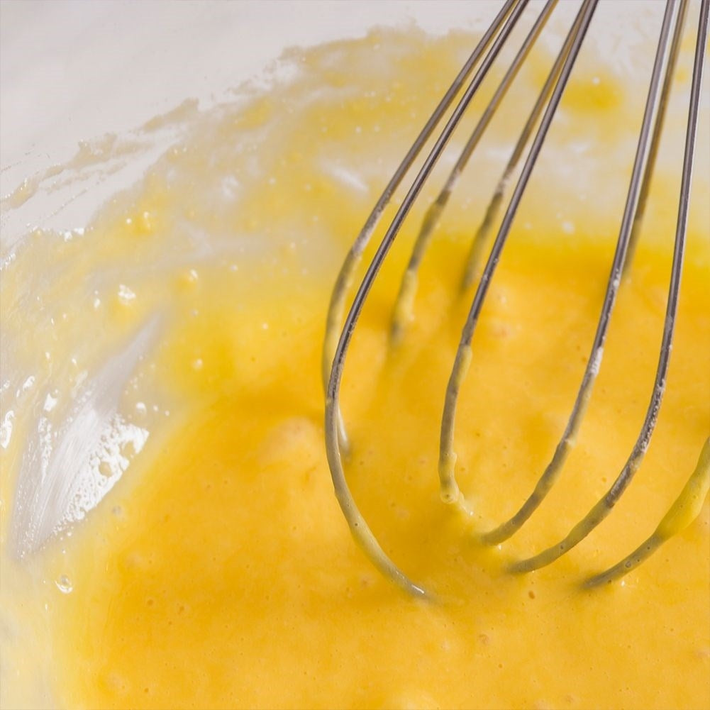 Stainless Steel Whisk with Comfortable Handle for Eggs and Dough