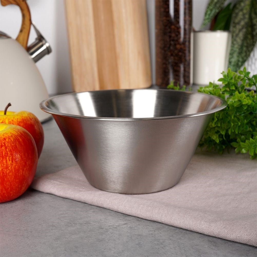 Stainless steel bowl 950ml for kitchen use