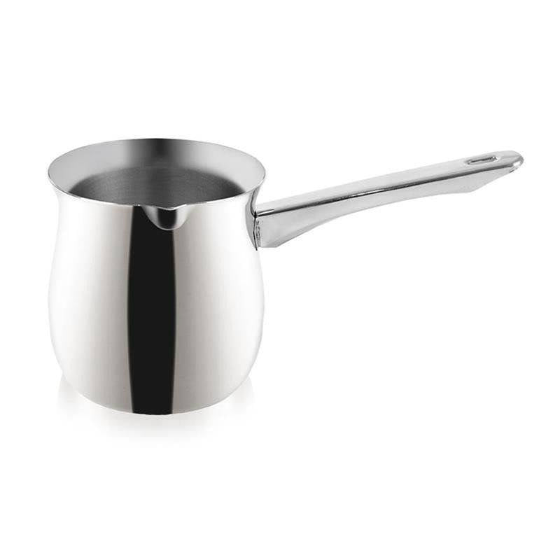 Stainless steel coffee maker for authentic Turkish coffee at home