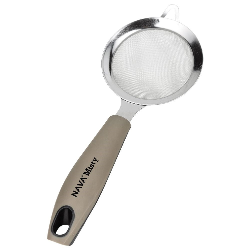 Stainless steel colander: Strain tea, powder desserts, fresh juice