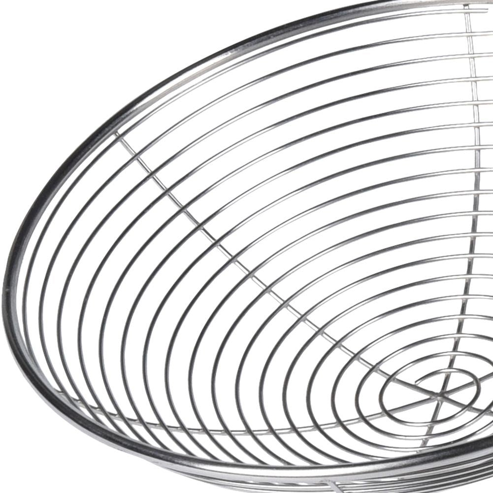 Stainless steel colander for fried food and dumplings