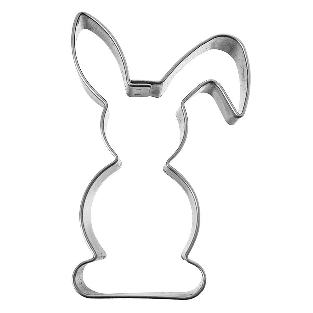 Stainless steel cookie tin for rabbit gingerbread cookies