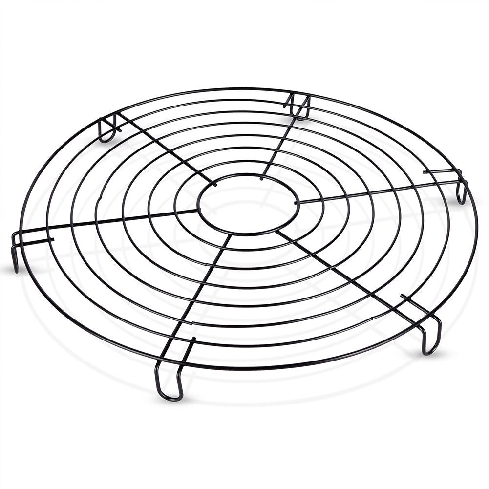 Stainless steel cooling and icing rack for cakes and tarts