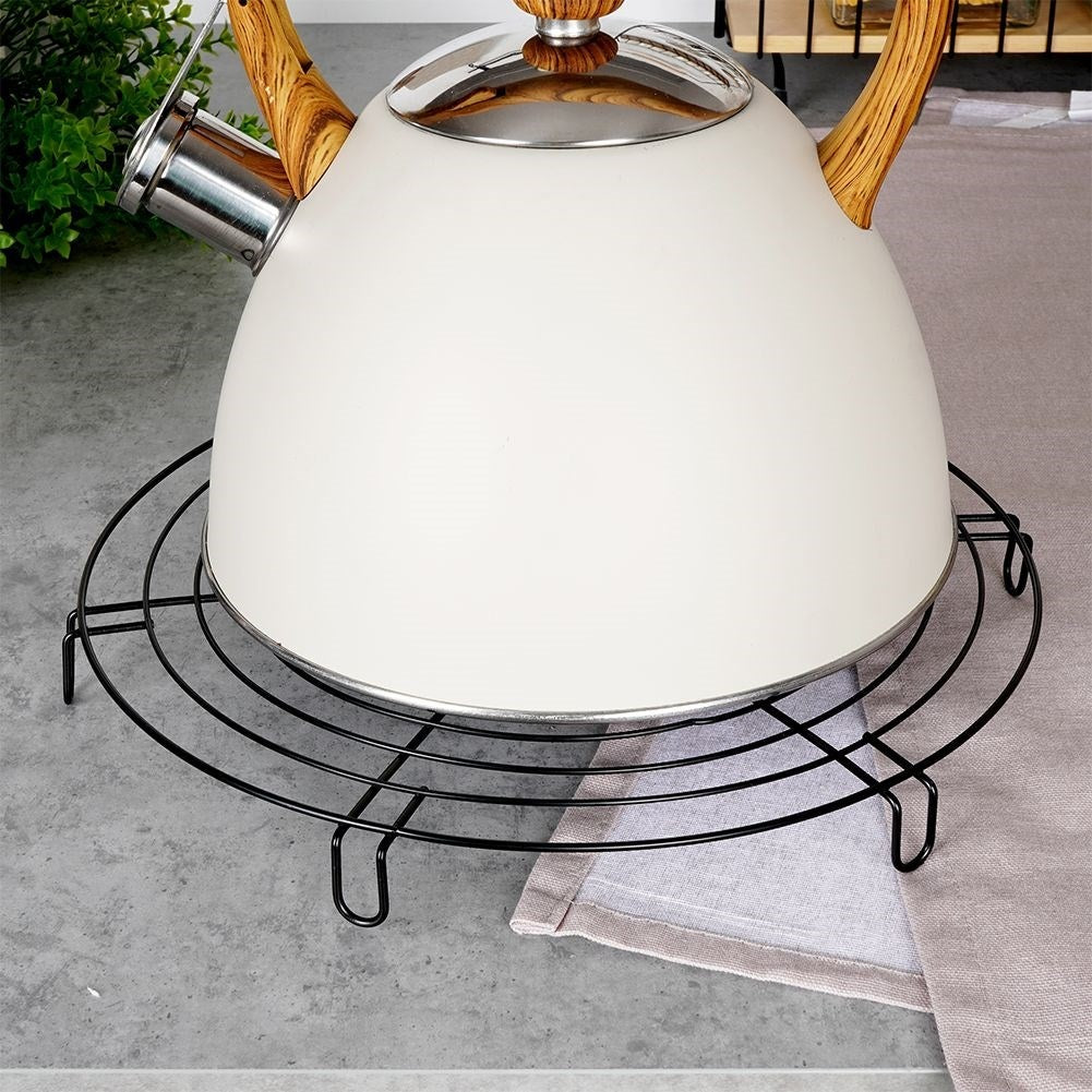 Stainless steel cooling and icing rack for cakes and tarts