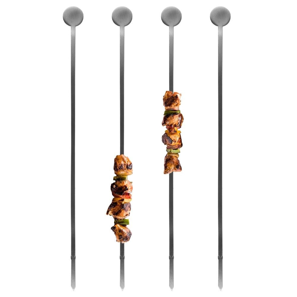Stainless steel grill set for vegetables and meat