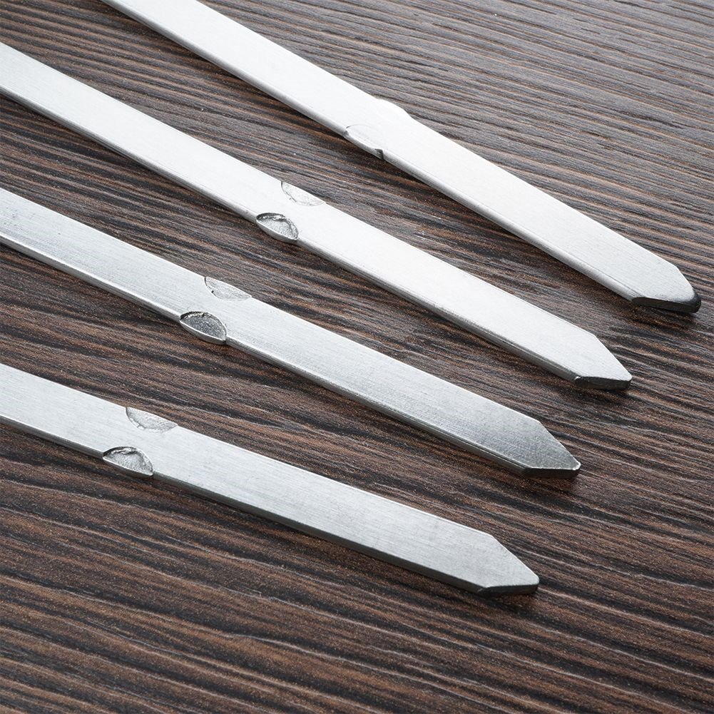 Stainless steel grill set for vegetables and meat