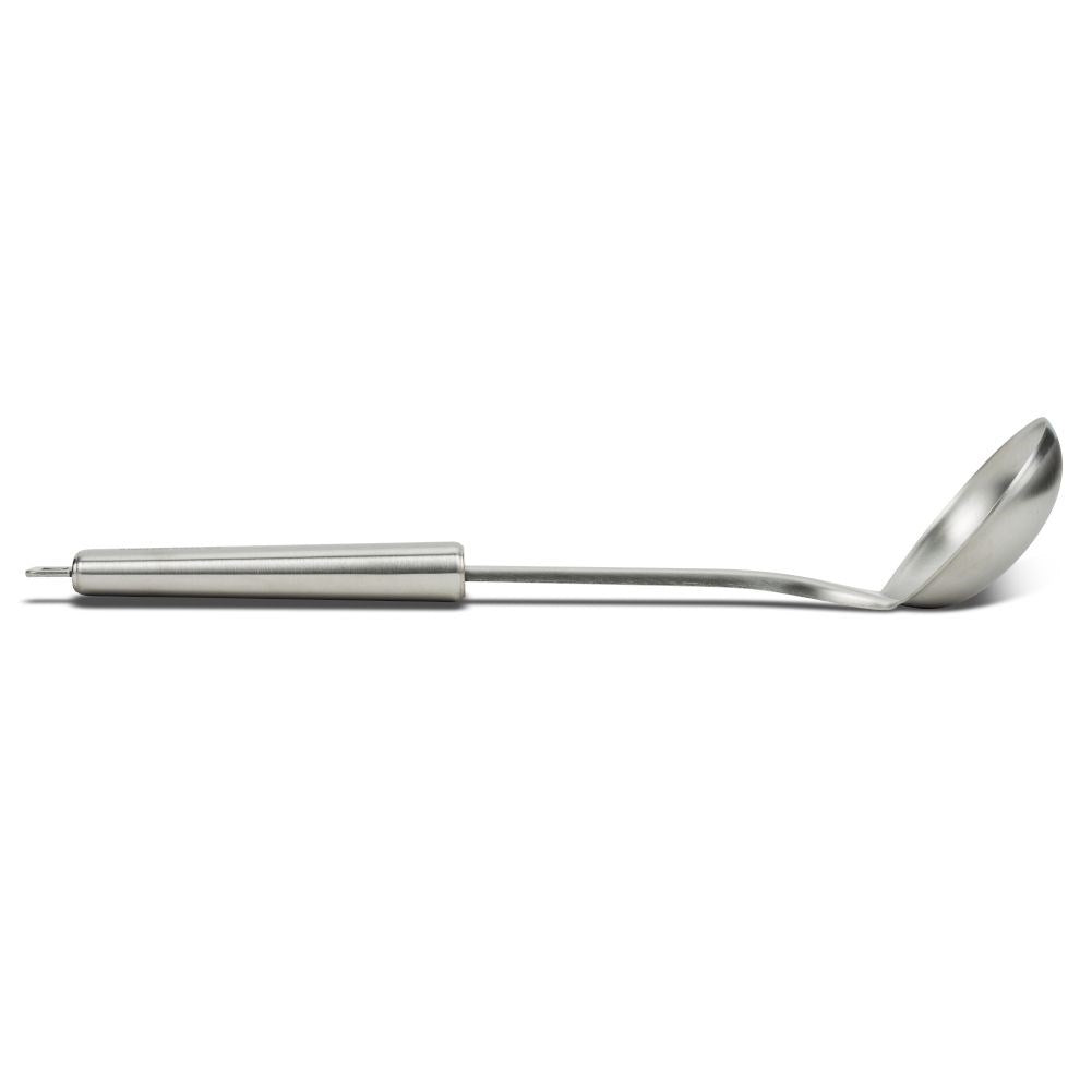 Stainless steel ladle with hanging option