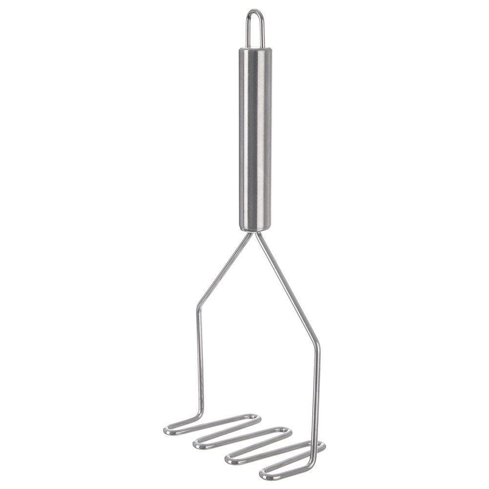 Stainless steel potato masher - perfect for pureeing, dishwasher safe