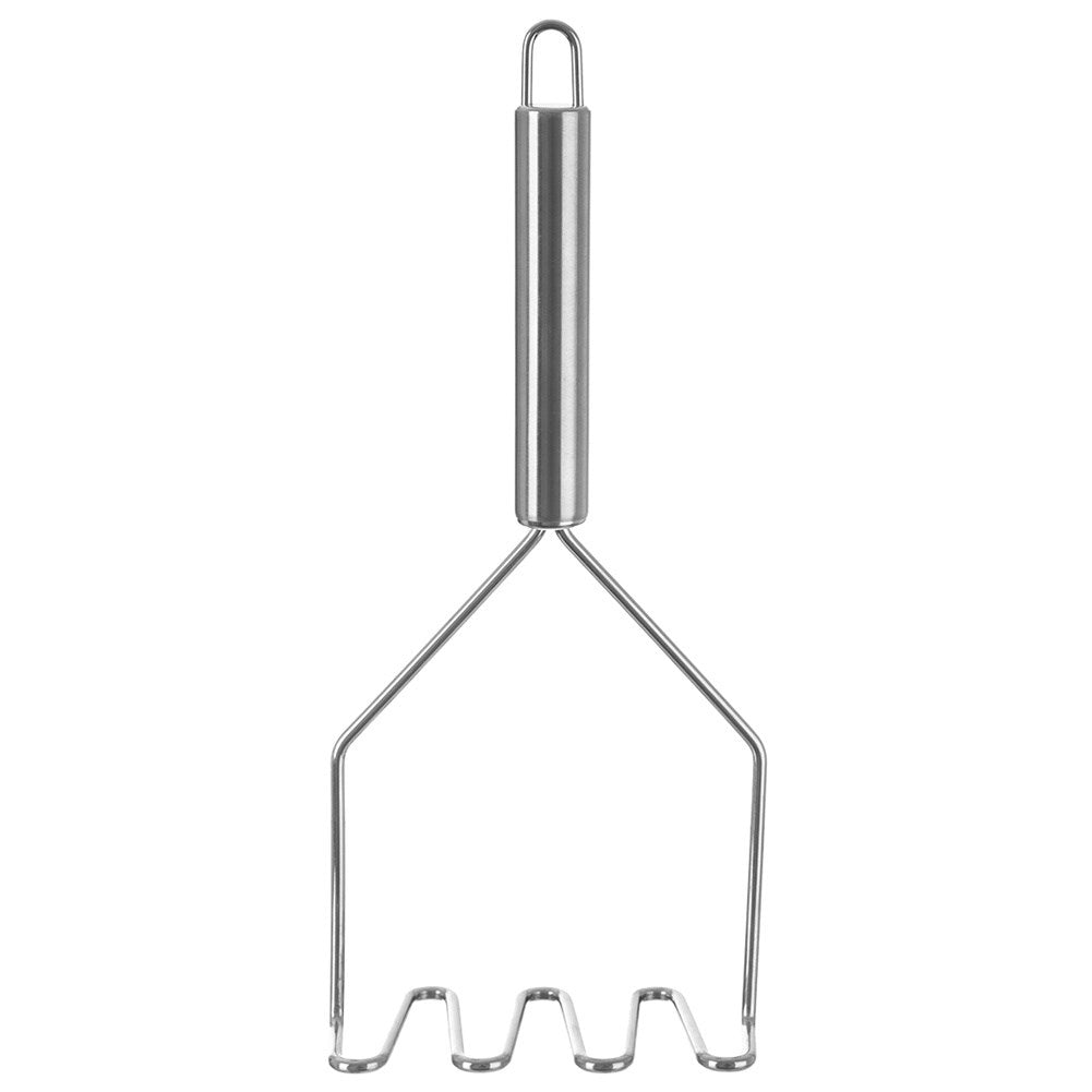 Stainless steel potato masher - perfect for pureeing, dishwasher safe