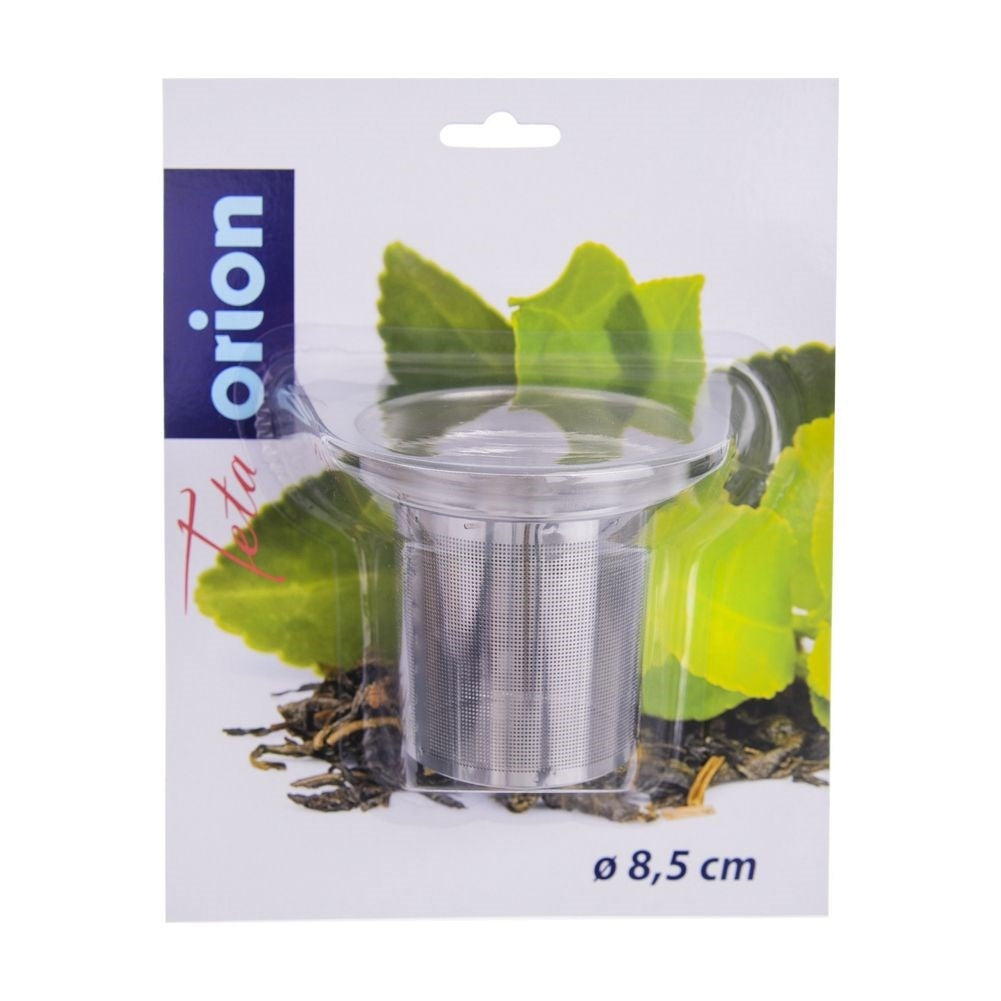 Stainless steel tea and herb filter for easy brewing