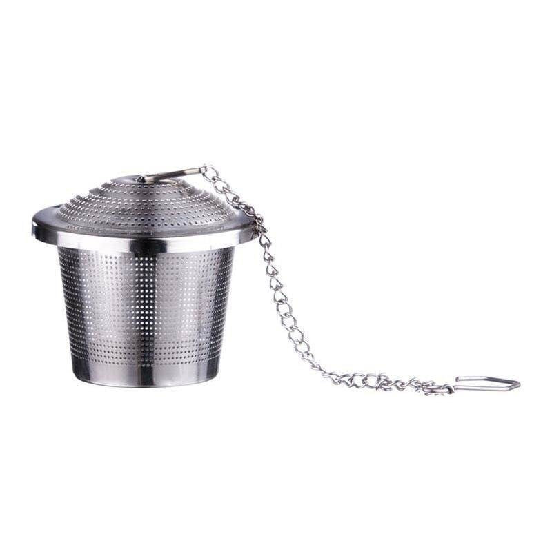 Stainless steel tea and herb infuser with hook