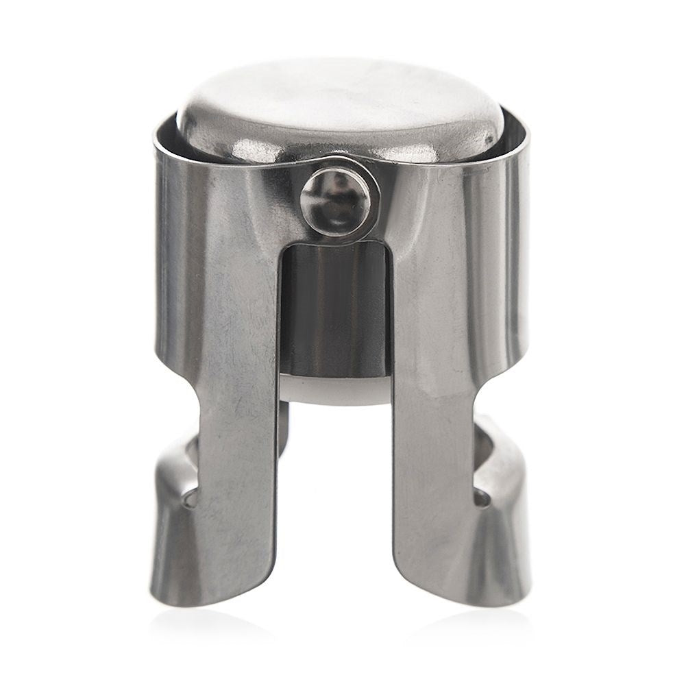 Stainless steel wine cork for sparkling wine