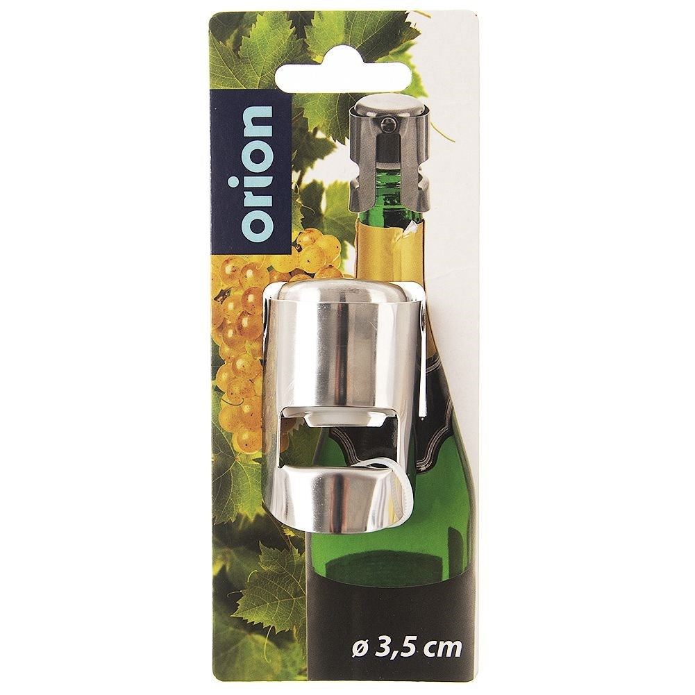 Stainless steel wine cork for sparkling wine