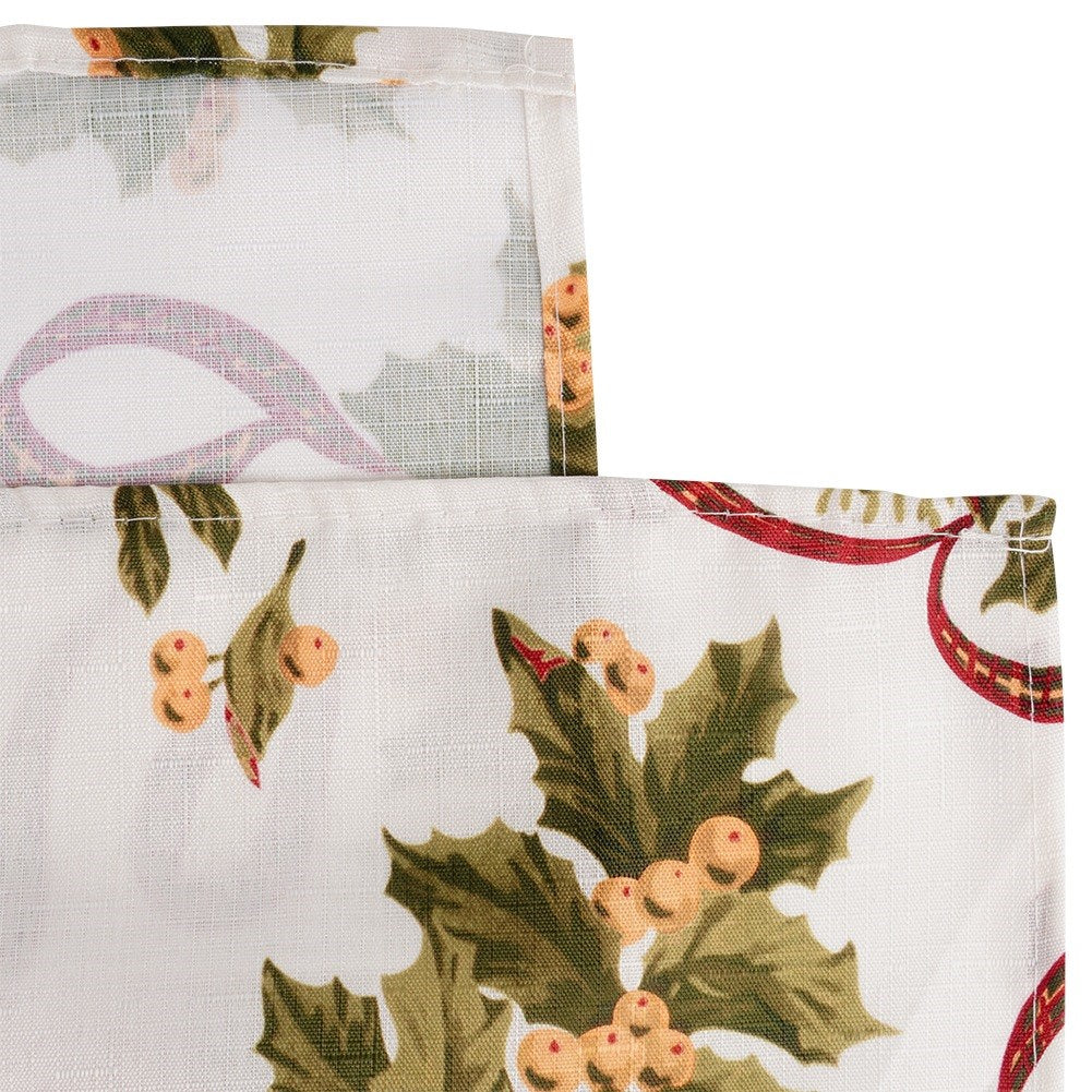 Stain-resistant Christmas tablecloth 180x130 cm