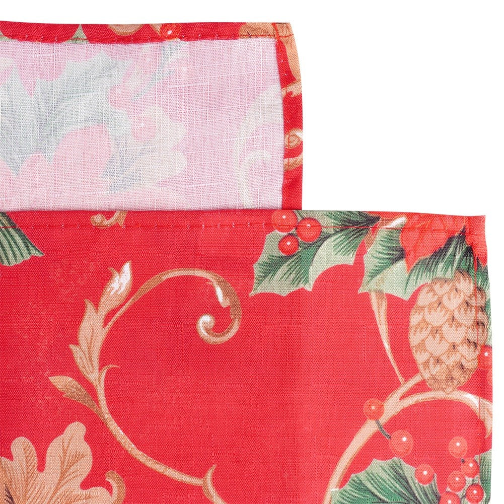 Stain-resistant Christmas tablecloth 180x130 cm