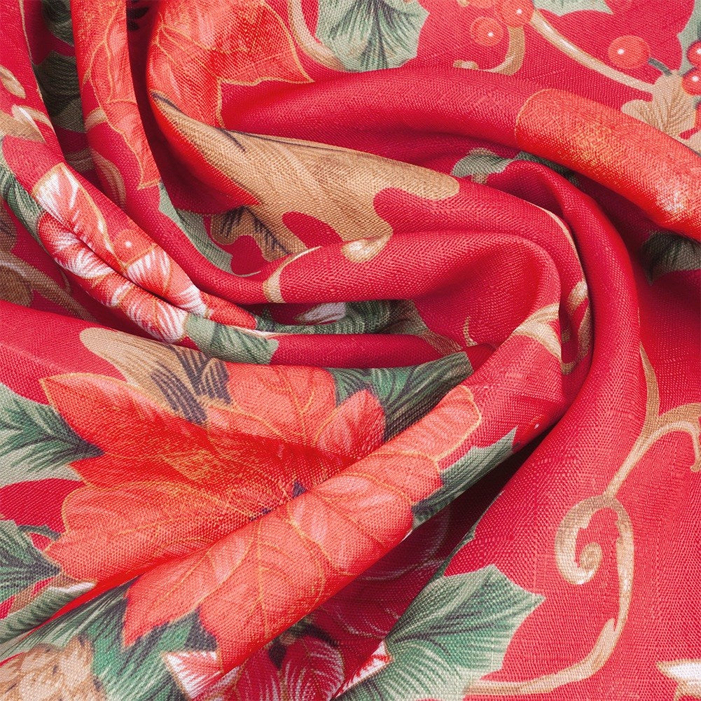 Stain-resistant Christmas tablecloth 180x130 cm