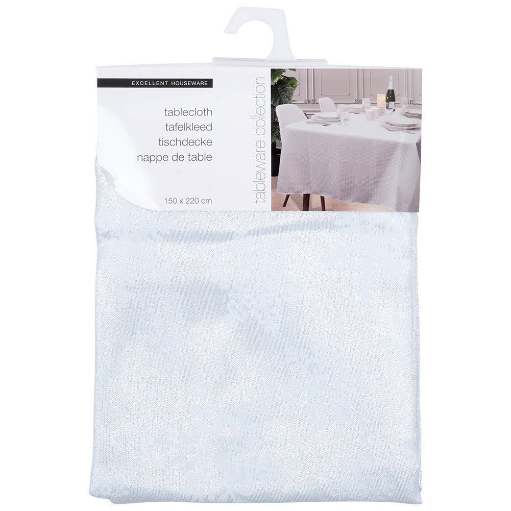 Stain-resistant Christmas tablecloth 220x150 cm