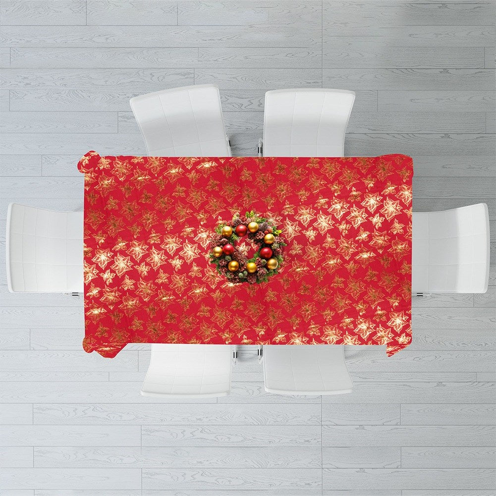 Stain-resistant Christmas tablecloth 220x150 cm