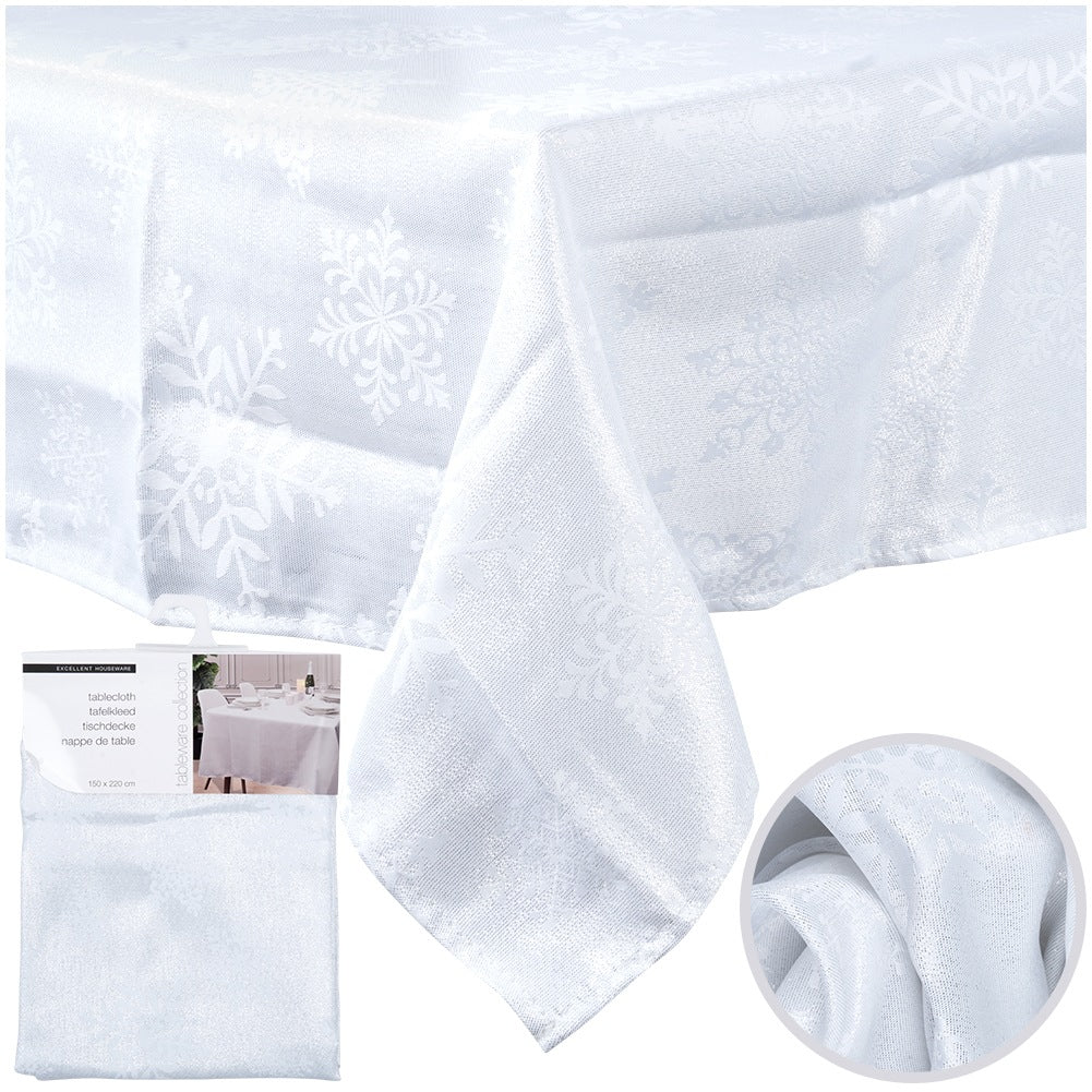 Stain-resistant Christmas tablecloth 220x150 cm