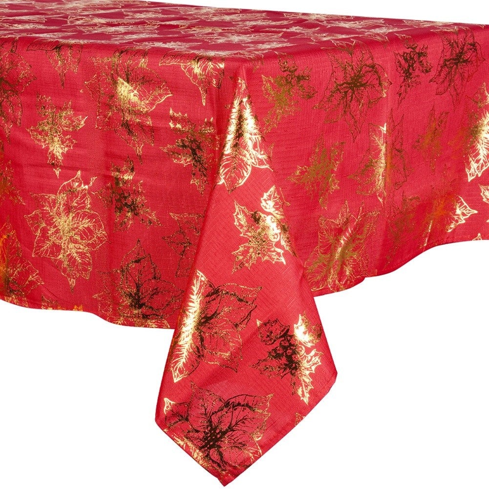 Stain-resistant Christmas tablecloth 220x150 cm