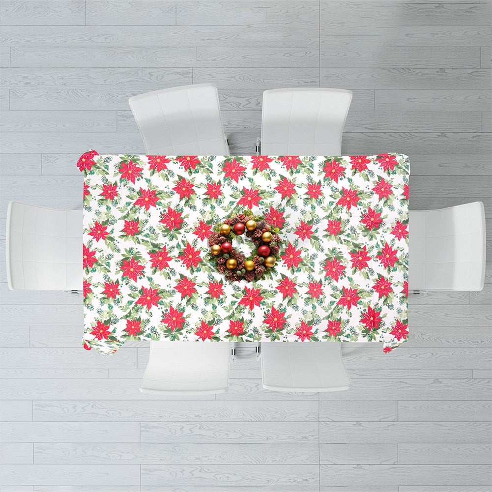 Stain-resistant Christmas tablecloth 220x150 cm