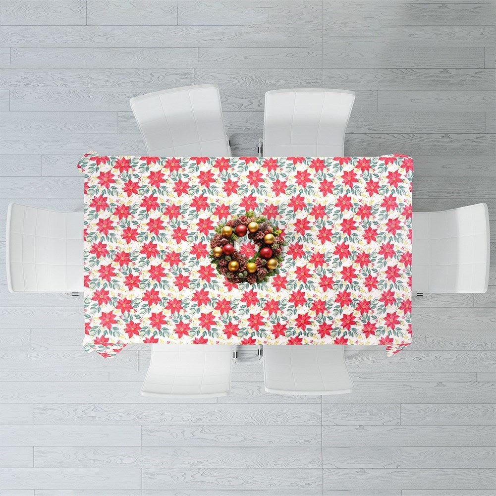 Stain-resistant Christmas tablecloth 220x150 cm