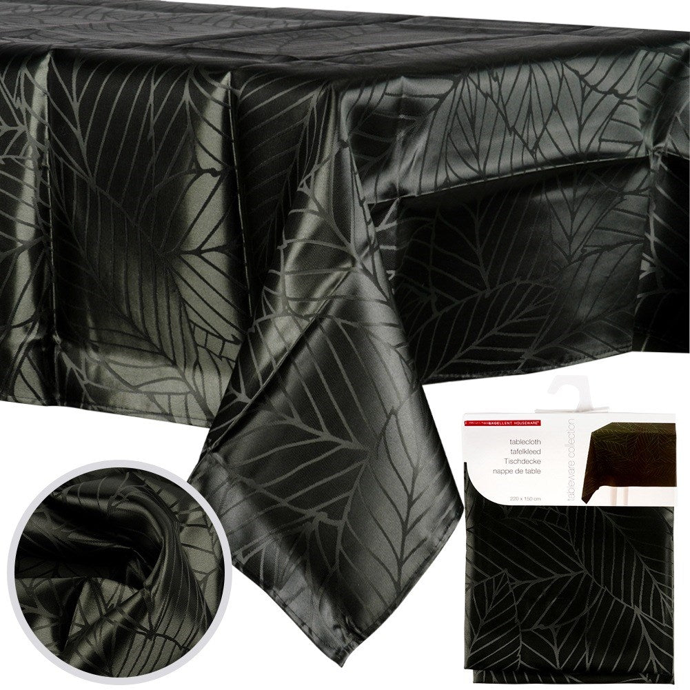 Stain-resistant tablecloth dark green 220x150 cm