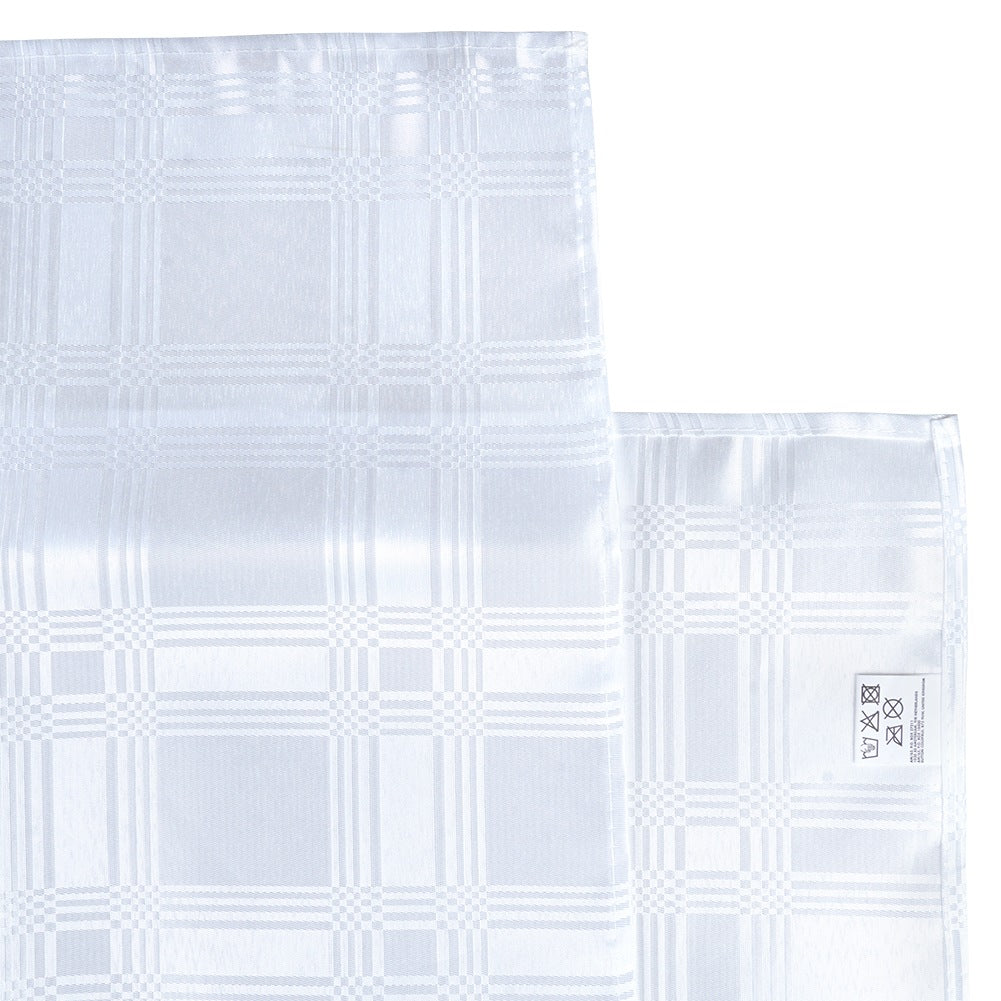 Stain-resistant tablecloth white 180x130 cm