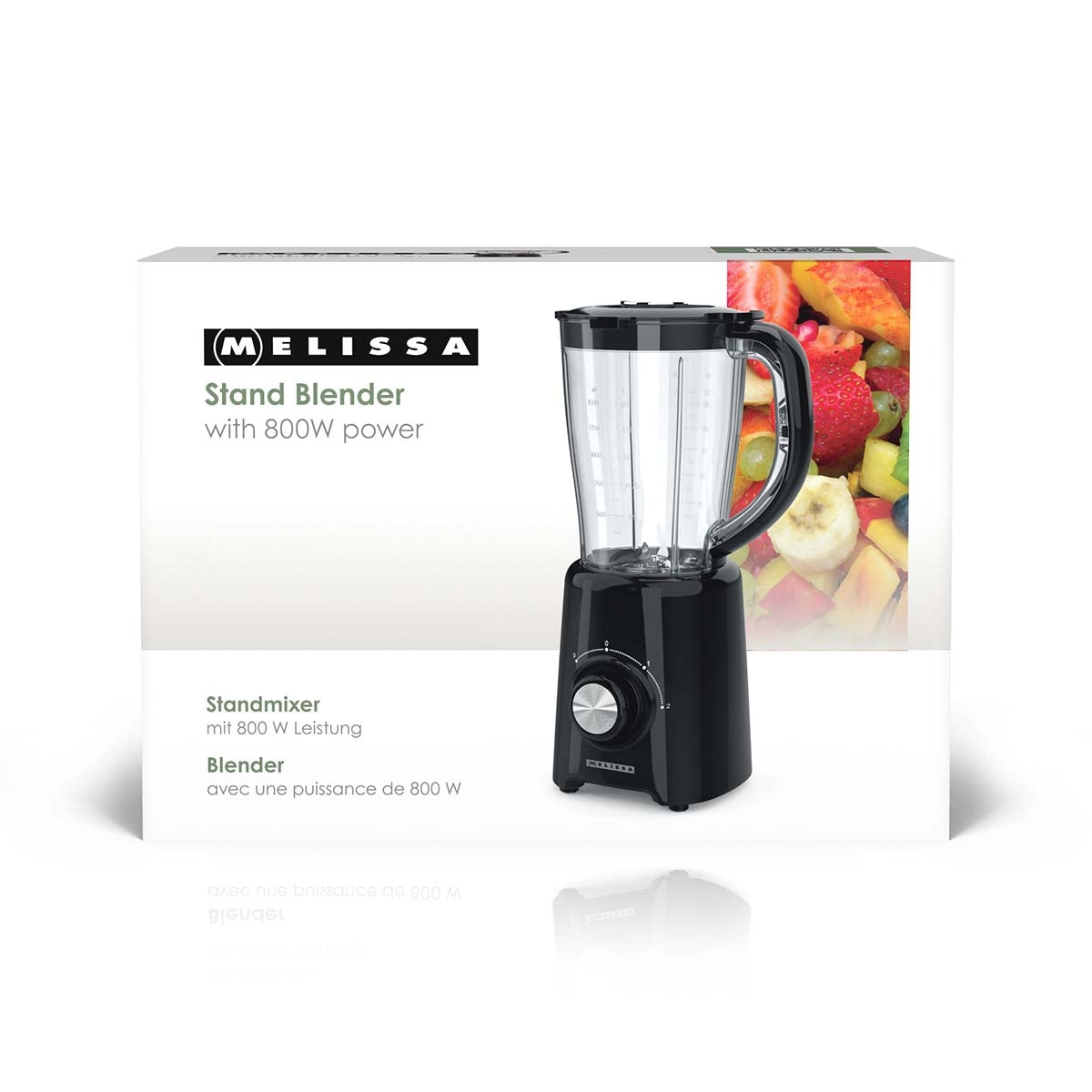 Stand Blender, 800W, 2 Speeds, Pulse, 1.5L Plastic Jug