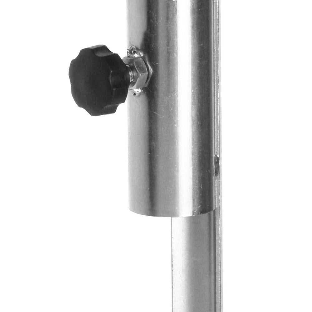 Stand for beach and garden parasol in strong metal