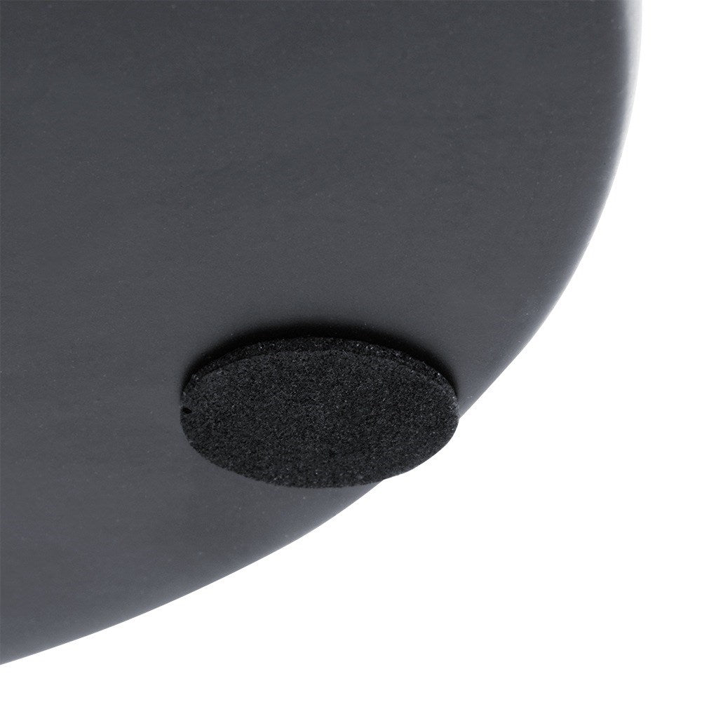 Stand for decorative candle compositions, metal, black, 21.5 cm