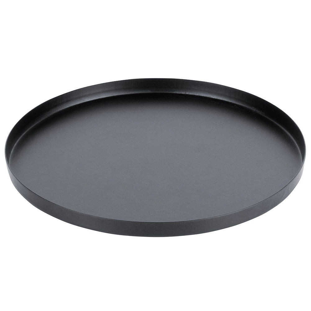 Stand for decorative candle compositions, metal, black, 21.5 cm