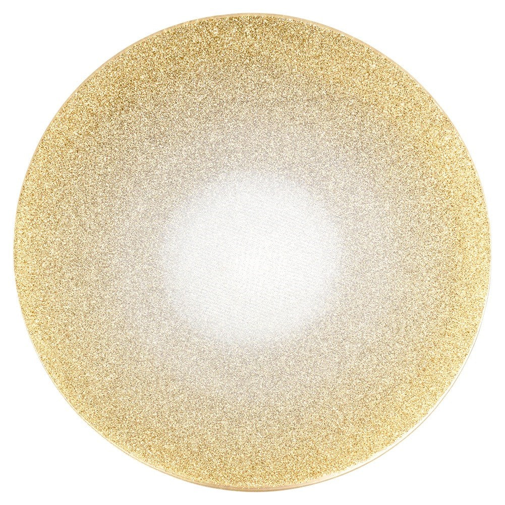 Stand for decorative candle compositions, mirrored glass, glitter, 20 cm