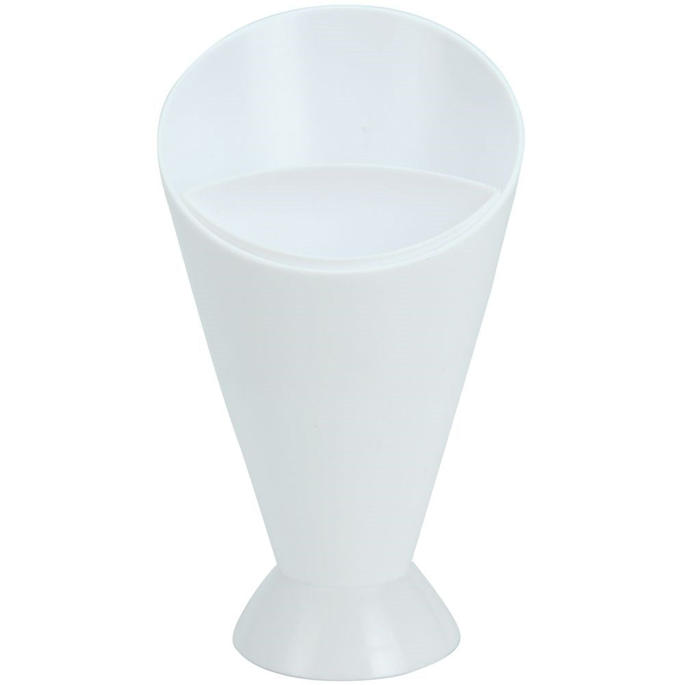 Stand for french fries and snacks with sauce holder.