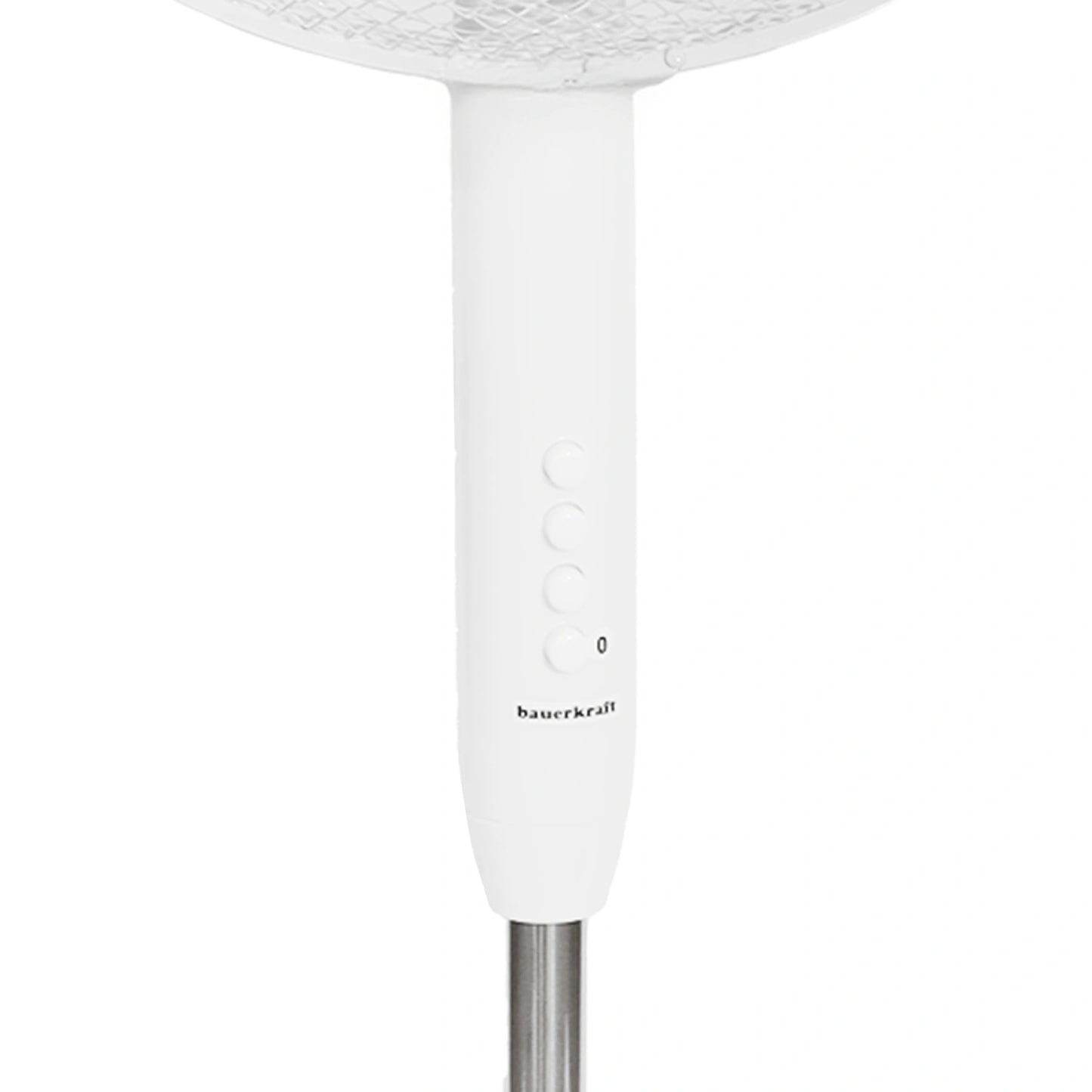 Standing Floor Fan 45W – 3 Modes, 5 Blades, White