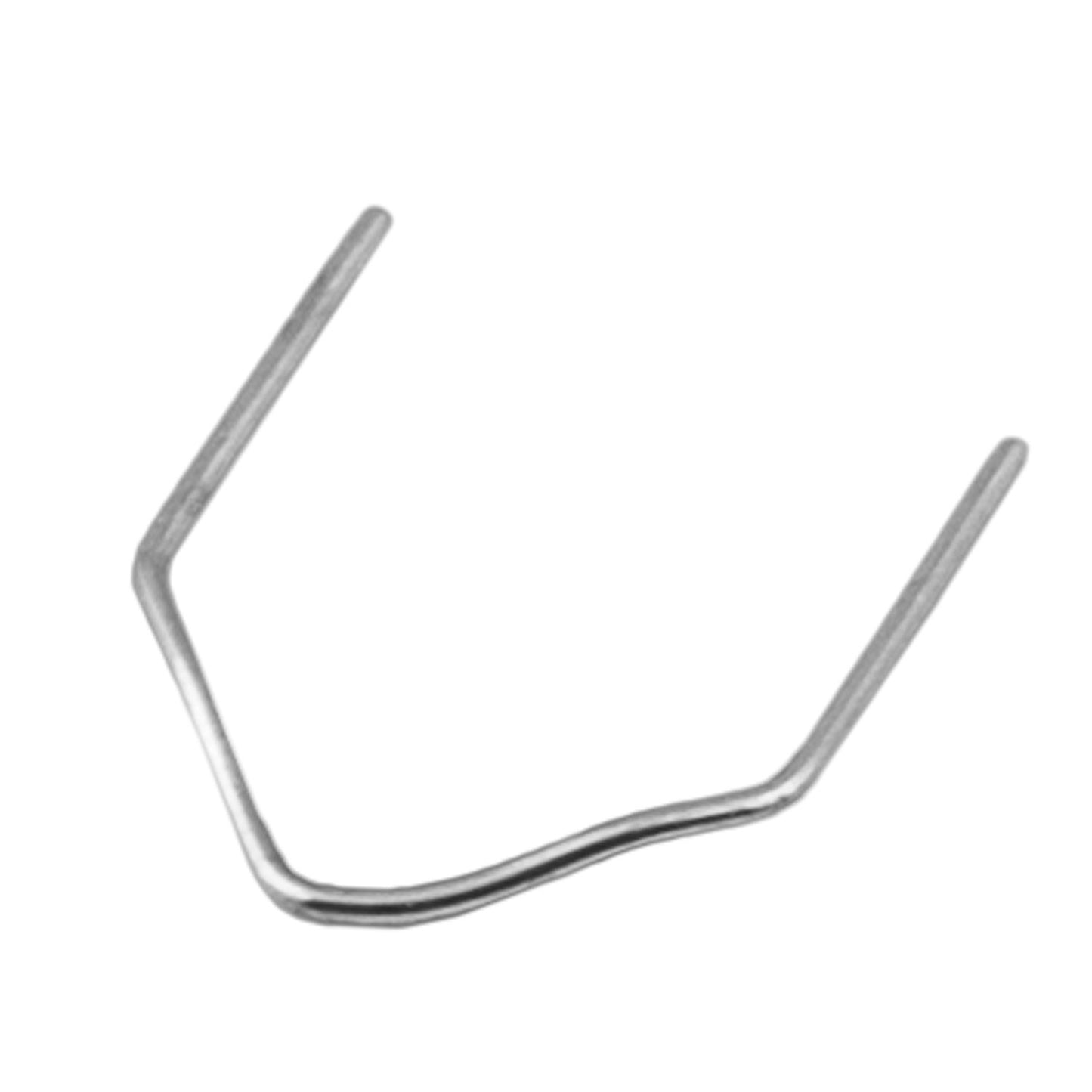 Staples for a plastic welding machine, 100 pcs, type D Humberg
