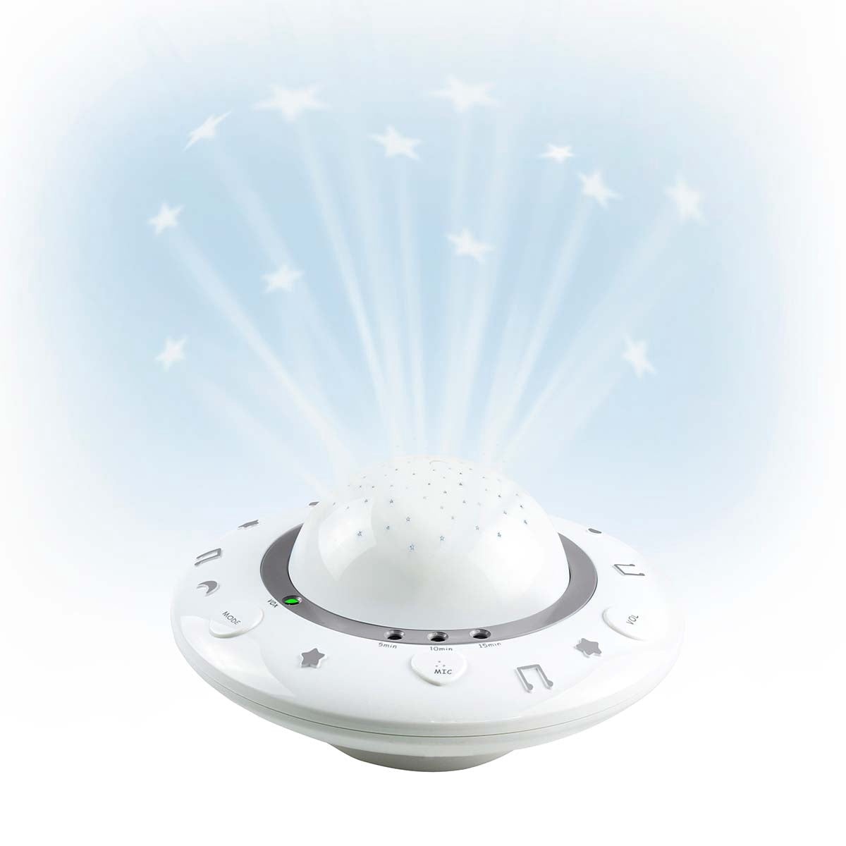 Starry Sky Baby Night Light Projector with Lullabies