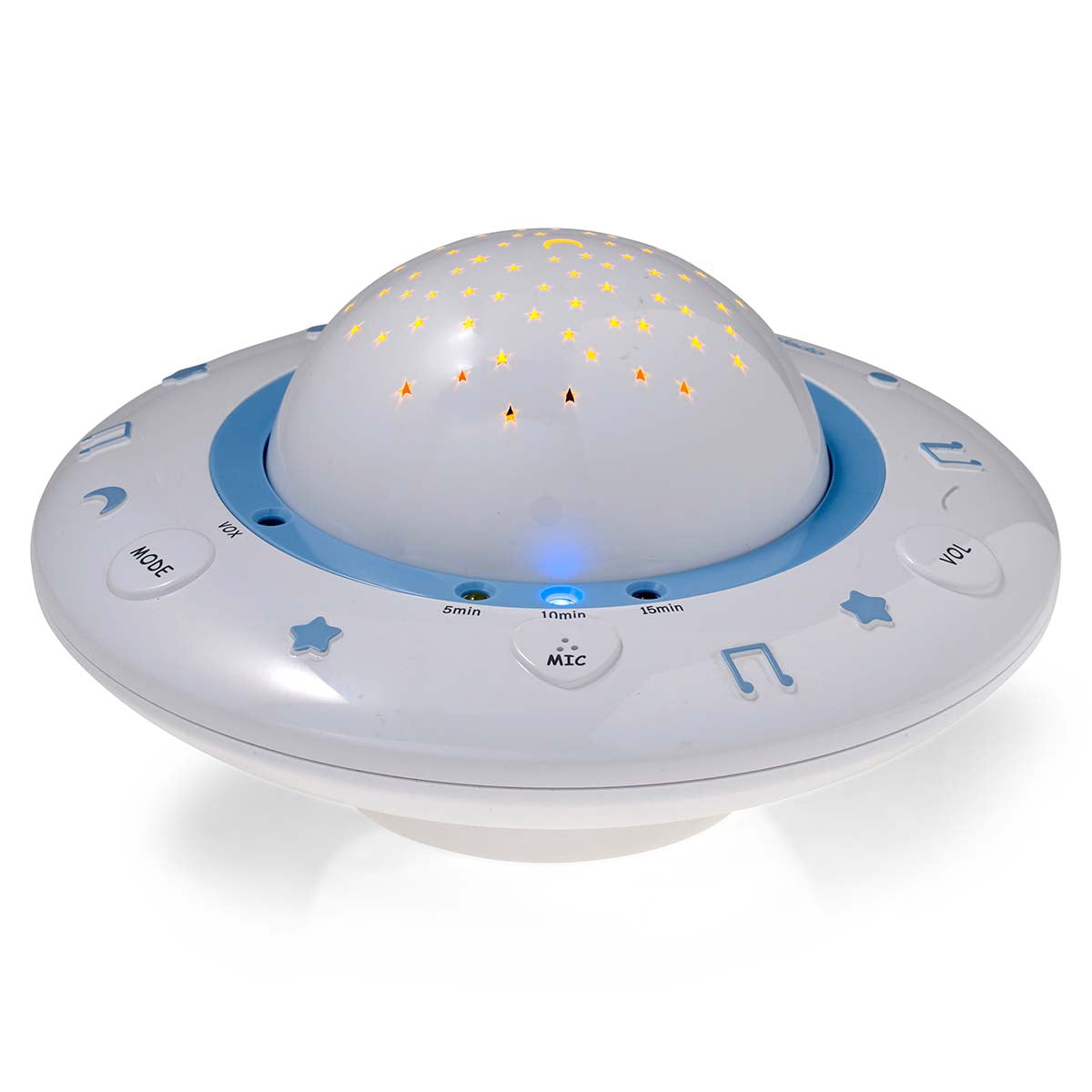 Starry Sky Baby Projector with Lullabies & Sound Sensor