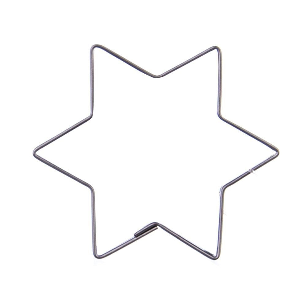 Star-shaped cake tin in durable stainless steel