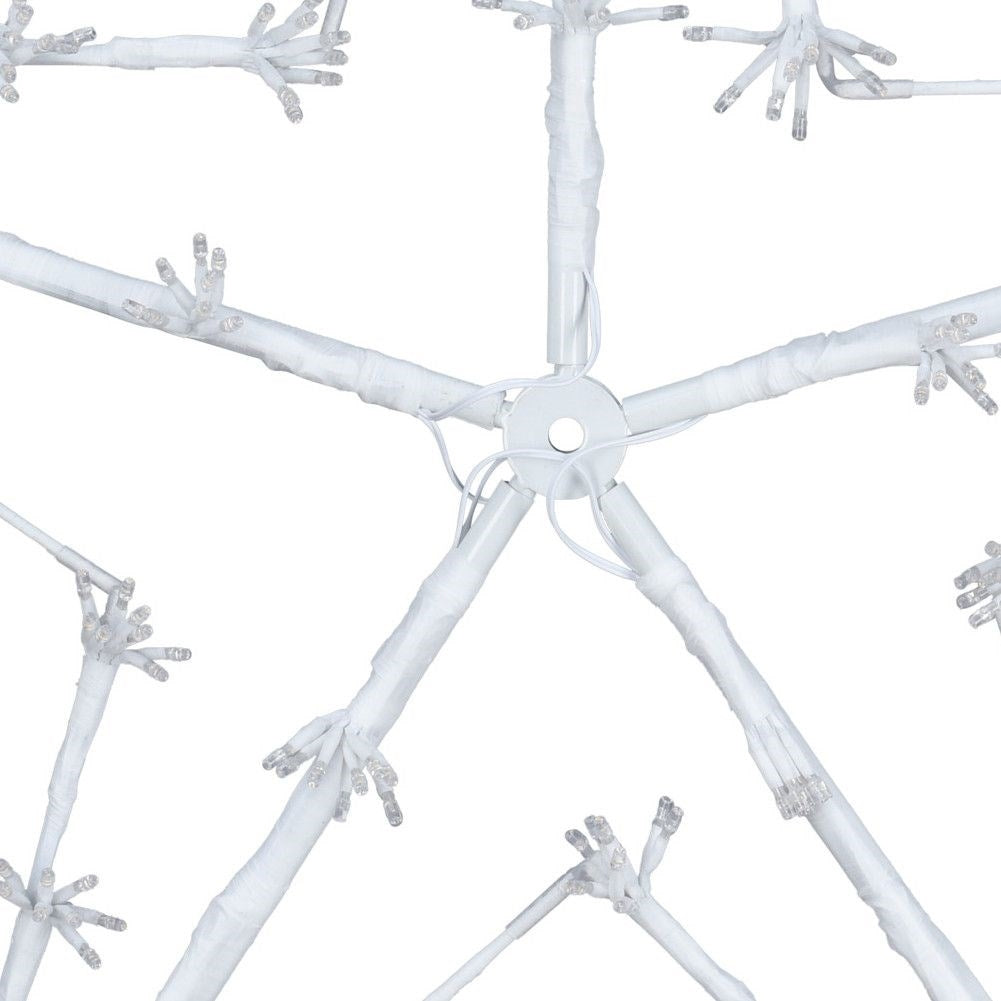 Star with 320 LED lights for indoor and outdoor use