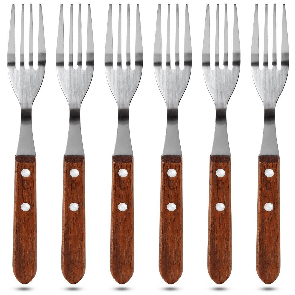 Steak burger forks 6 pcs.