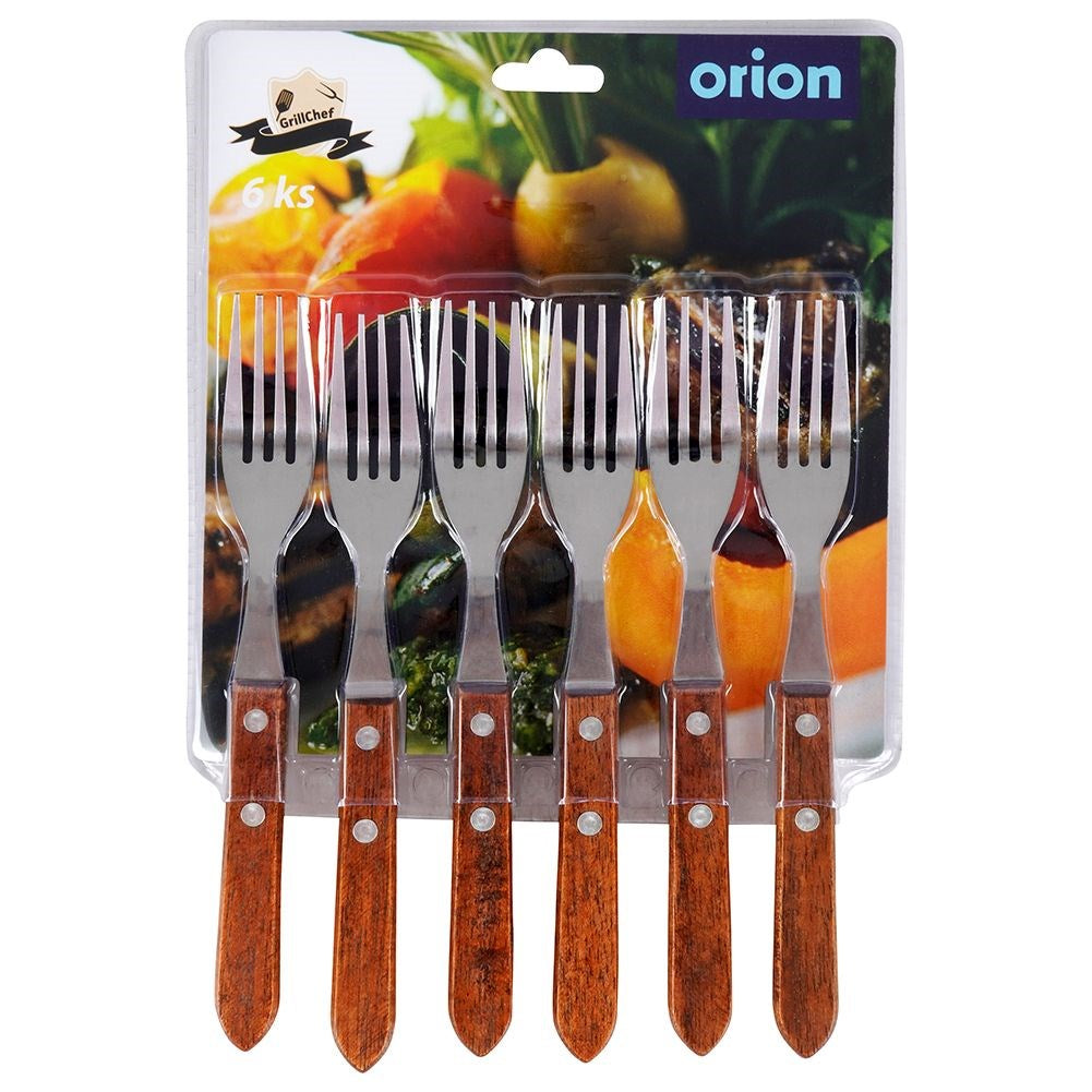 Steak burger forks 6 pcs.