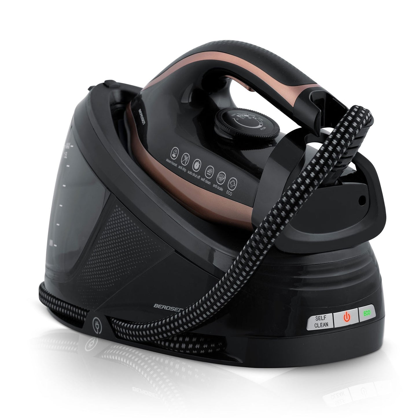 Steam Iron Station, 3000W, Ceramic Soleplate, 1.5L Tank