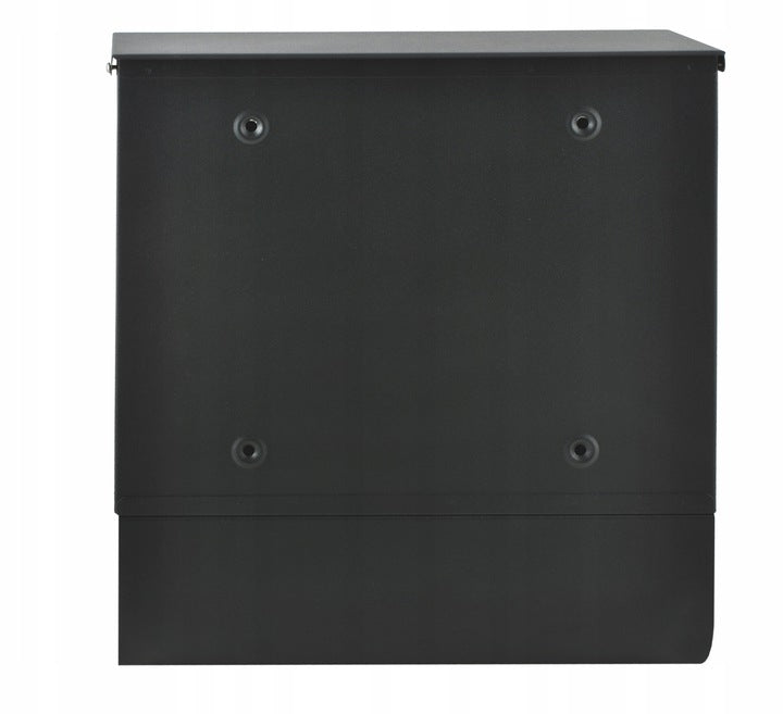 Steel Mailbox Letterbox anthracit with lock