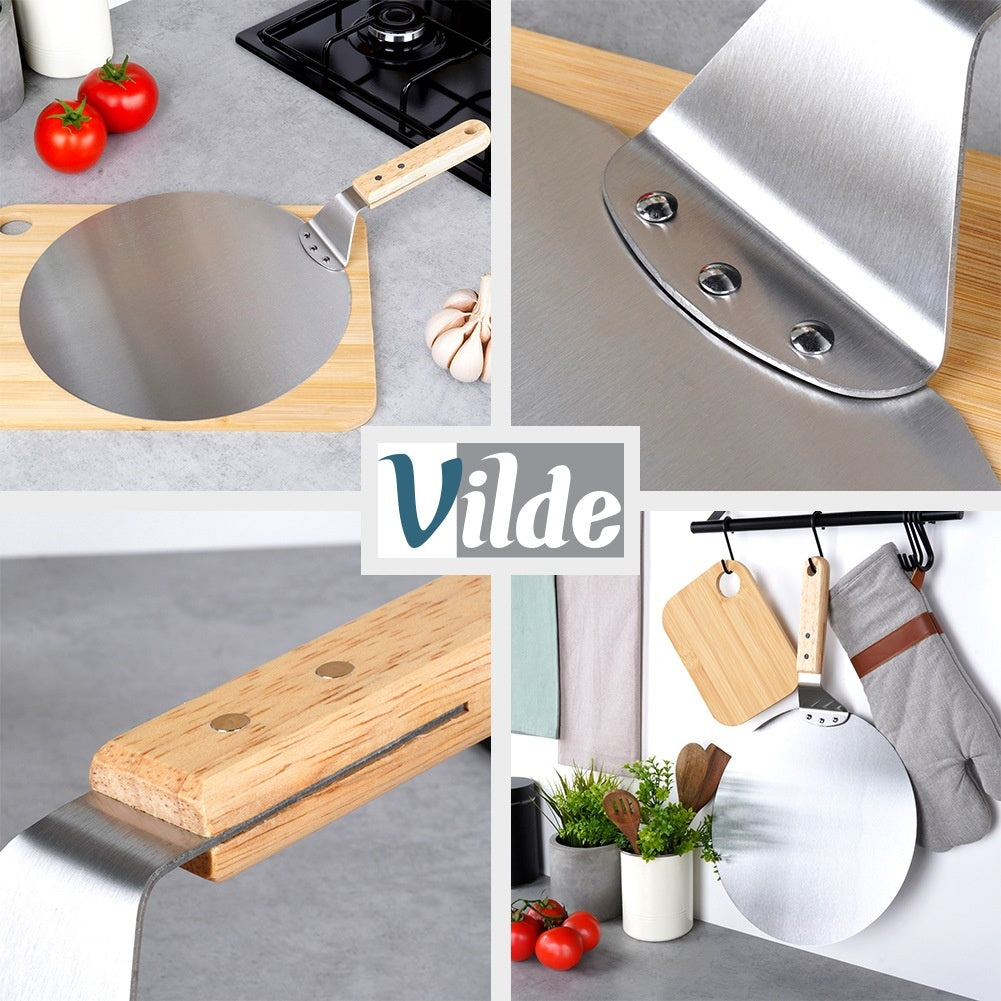 Steel Pizza Peel 48.5x30.5 cm
