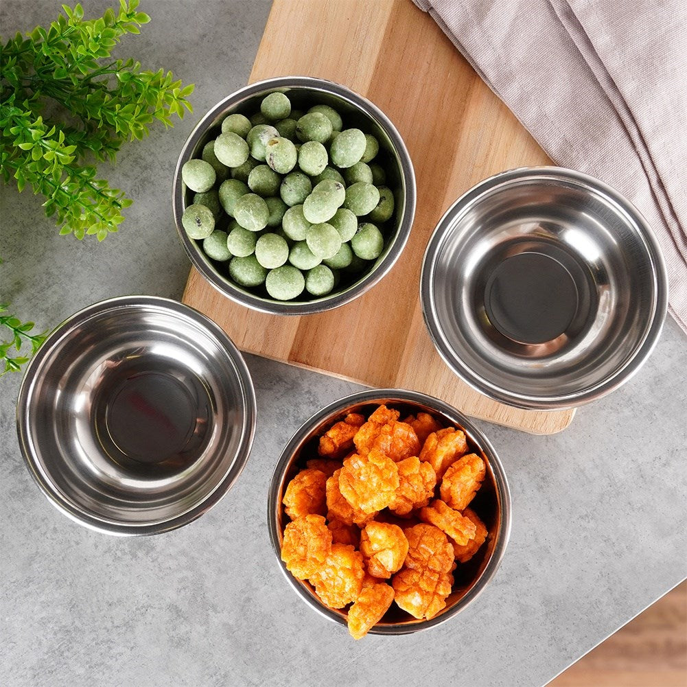 Steel bowls 250 ml 4 pcs.