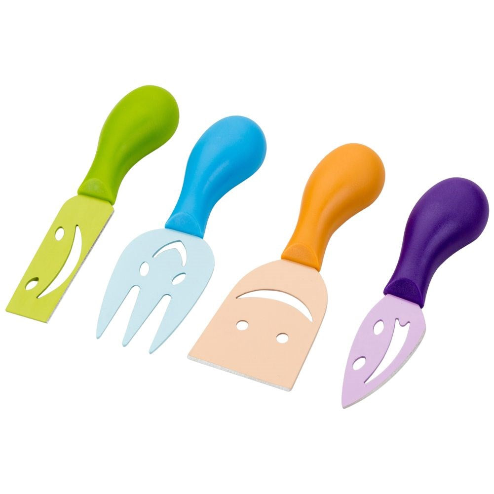Steel cheese knives 4 pcs.